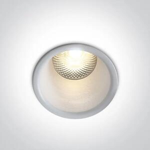 VGRADNA LED SVETILKA/5W/3000K/300lm/24°/230V BELA DM10105FD/W/W