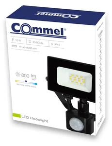 307-219 LED REFLEKTOR Z DETEKTORJEM GIBANJA 120 STOPINJ/4000 K/10 W/800 LM/IP44 3856024402835