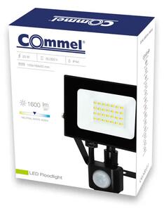 307-229 LED REFLEKTOR S SENZORJEM GIBANJA 20W/120 STOPINJ/1600LM/IP44/ČRNA 3856024402859