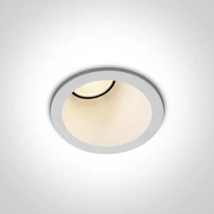 VGRADNA LED SVETILKA/8W/3000K/560lm/50°/230V IP20 BELA DM10108A/W/W