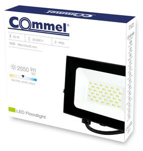 306-239 LED REFLEKTOR ČRN 30W/4000K/2550lm/IP65 3856024402774