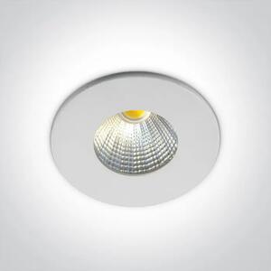 VGRADNA LED SVETILKA/1W-350mA/3W-700mA/4000K/270lm-3w/40° IP20 ZATEMNJENA BELA DM10103B/W/C