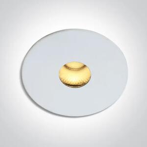VGRADNA LED SVETILKA 6W WW 350mA IP20 TEMNO BELA DM10106L/W/W