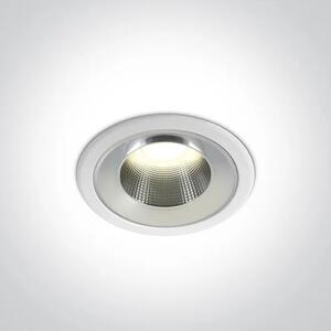 VGRADNA LED SVETILKA 10W/850lm/4000K/IP54 fi115 BELA DM10110TD/W/C