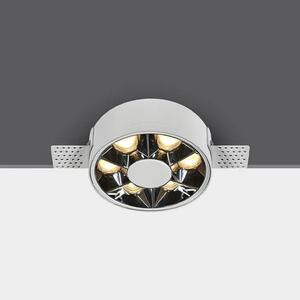 VGRADNA SVETILKA BREZ OKVIRJA LED 6W WW IP20 38deg 230V TEMNO BELA DM10106XTR/W/W