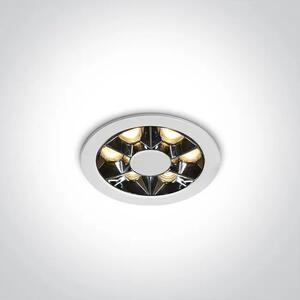 VGRADNA LED SVETILKA/6W/3000K/480lm/38°/IP20 BELA DM10106X/W/W
