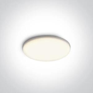 VGRADNA LED SVETILKA BREZ OKVIRJA LED 8W CW IP65 230V BELA DM10108CF/C