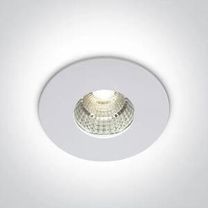 VGRADNA LED SVETILKA/7W/3000K/490llm/40°/240V IP54 BELA DM10107M/W/W