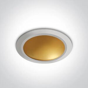 VGRADNA SVETILKA TEMNA LED 16W WW IP20 230V BELA DM10116FD/W/BS