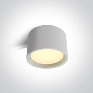 STROPNA SVETILKA LED/25W/3000K/2050lm/230V 90' IP40 BELA DM12125L/W/W#