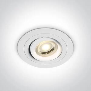 VGRADNA SVETILKA 1×GU10/50W/MR16/230V IP20 BELA DM11105ABG/W