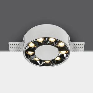 VGRADNA LED SVETILKA 12W WW IP20 38deg 230V BELA TEMNA SVETLOBA DM10112XTR/W/W