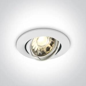 VGRADNA SVETILKA 1×GU10/50W/230V/FI.85mm/fi.75mm/IP20 BELA DM11105GU/W