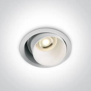 VGRADNA SVETILKA 1×GU10/50W/MR16/230V IP20 BELA DM11105D8/W