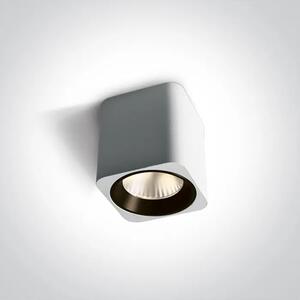 STROPNA SVETILKA LED/7W/3000K/500Lm/230V BREZ ZATEMNJENE BELE SVETLOBE DM12107KA/W/W