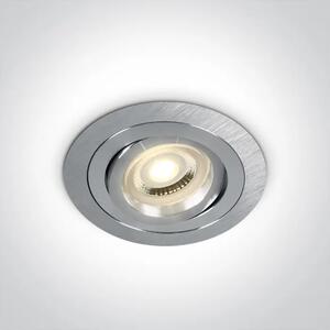 VGRADNA SVETILKA 1×GU10/50W/MR16/230V IP20 ALUMINIJASTA DM11105ABG/AL