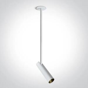 VGRADNA LED SVETILKA/12W/3000K/1020lm/36°/350mA BELA DM11112RB/W/W