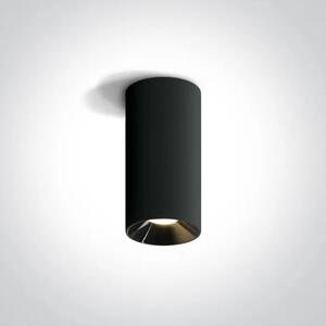 STROPNA SVETILKA LED/15W/3000K/1200lm/45°/230V fi72×155mm ČRNA DM12115D/B/W