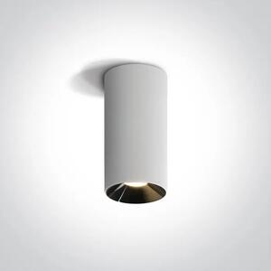 STROPNA SVETILKA LED/15W/3000K/1200lm/45°/230V fi72×155mm BELA DM12115D/W/W