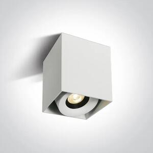 POVRŠINSKI REFLEKTOR LED 1X8W 640lm 3000K ZATEMNJENA BELA DM12108XA/W/W