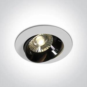 VGRADNA LED SVETILKA/20W/3000K/1700lm/30°/230V BELA DM11120E/W/W