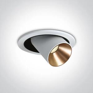 VGRADNA LED SVETILKA 9W/3000K/675lm/40* DM11109B/W/W