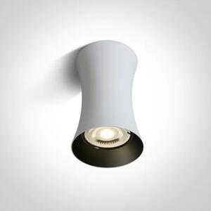 STROPNI REFLEKTOR GU10 BELA DM12105F/W