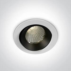 VGRADNA LED SVETILKA 12W/1100lm/3000K/700mA BELA IP65 DM11112P/W/W
