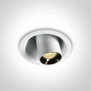VGRADNA LED SVETILKA 6W/480lm/3000K BELA DM11106T/W/W