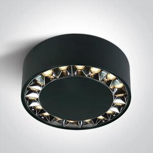 STROPNA SVETILKA LED ČRNA 24W/3000K/1900lm/IP20 DM12124X/B/W