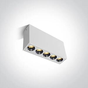 STROPNA SVETILKA LED 12W, 3000K, L-138 IP20 BELA DM12112H/W/W