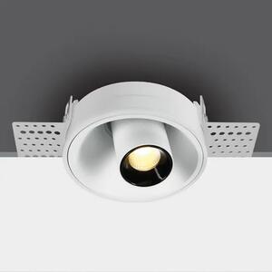 VGRADNA SVETILKA COB LED 7W BREZ OKVIRJA WW 38deg 230V NASTAVLJIVA TEMNA SVETLOBA BELA DM11107TTR/W/W