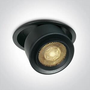 VGRADNA LED SVETILKA 28W WW IP20 15-45deg 230V ČRNA DM11128G/B/W