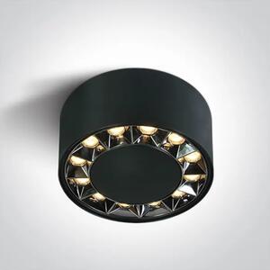 STROPNA SVETILKA LED ČRNA 20W/3000K/1600lm/IP20 DM12120X/B/W