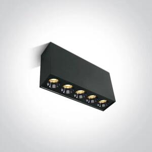 STROPNA SVETILKA LED 12W WW IP20 38deg 230V ČRNA DM12112H/B/W