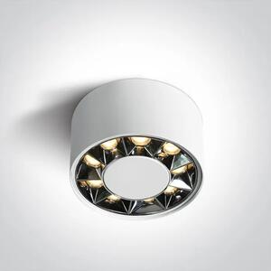 STROPNA SVETILKA LED 12W WW IP20 38deg 230V BELA DM12112X/W/W
