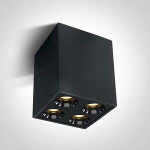NAVRŠINSKI REFLEKTOR LED 10W WW IP20 38deg 230V ČRNA DM12110HB/B/W