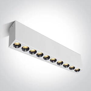 STROPNA SVETILKA LED 24W WW IP20 38deg 230V BELA DM12124H/W/W