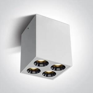 NAVRŠINSKI REFLEKTOR LED 10W WW IP20 38deg 230V BELA DM12110HB/W/W