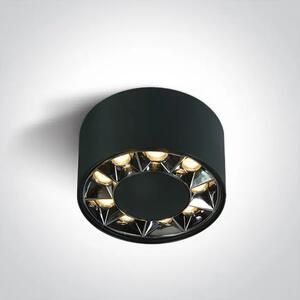 STROPNA SVETILKA LED 12W WW IP20 38deg 230V ČRNA DM12112X/B/W