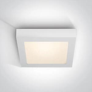 STROPNA SVETILKA LED/30W/1957lm/3000K/240V BELA DM62130AF/W/W