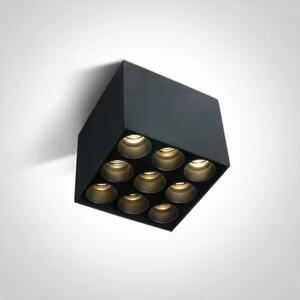 STROPNA SVETILKA LED 20W WW IP20 230V ČRNA DM12906C/B/W