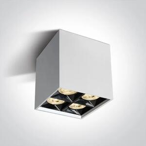 STROPNA SVETILKA BELA 15W WW 38deg IP20 230V DM12406B/W/W