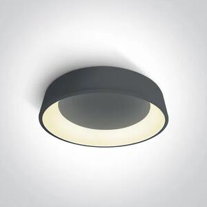 STROPNA SVETILKA LED/42W/3000K/2520lm/230V fi600mm ANTRACIT DM62142N/AN/W
