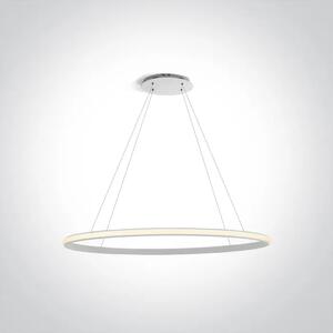 LED VISEČA SVETILKA 25W/1540lm/3000K/230V/1000x400mm/IP20/BELA DM63046/W