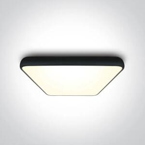 STROPNA SVETILKA LED 62W/3600lm/3000K/120ST. ČRNA KOCKA DM62160A/B/W