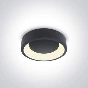 STROPNA SVETILKA LED/20W/3000K/1200lm/230V fi300mm ANTRACIT DM62130N/AN/V