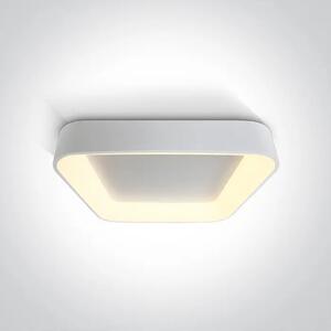 STROPNA SVETILKA LED/50W/3000K/3000lm/120°/230V 600×600mm BELA DM62142NA/W/W