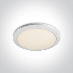 STROPNA SVETILKA LED/38W/3000K/2900lm/240V ¤450mm IP40 BELA DM62038F/W/W