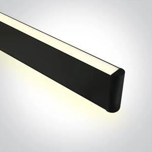 VISEČA LED SVETILKA 40W/3000K/3600lm IP20 ČRNA DM38140AU/B/W